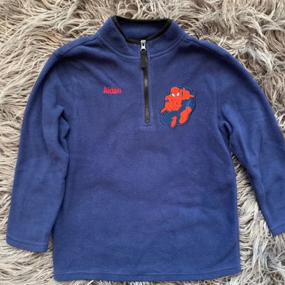 Disney Spider-Man Fleece Size 7/8